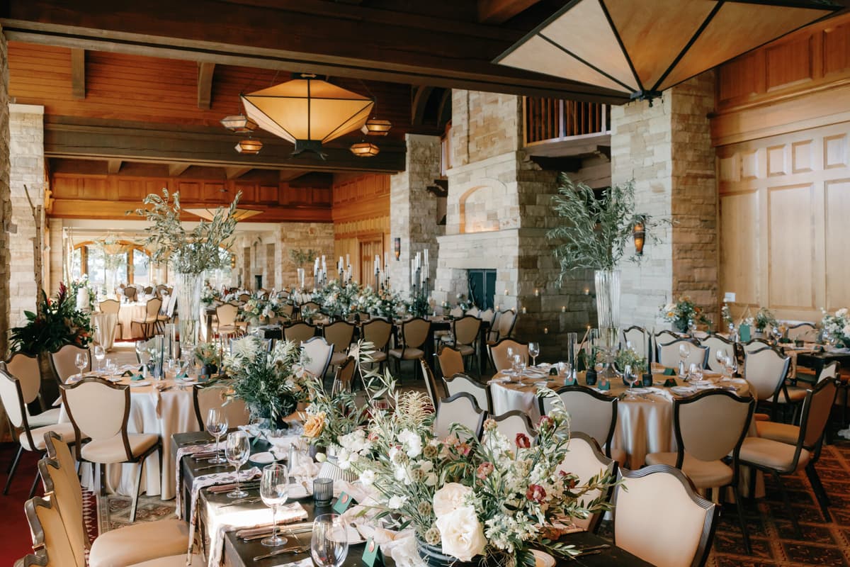 Wedding Reception Setup